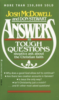 Answers by McDowell, Josh D.