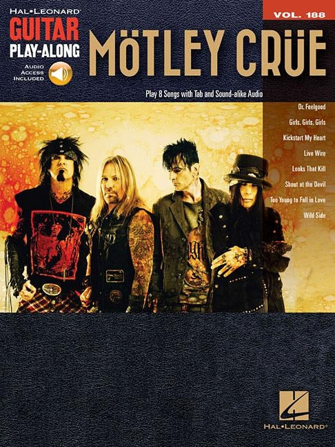 Motley Crue Guitar Play-Along Volume 188 Book/Online Audio by Motley Crue