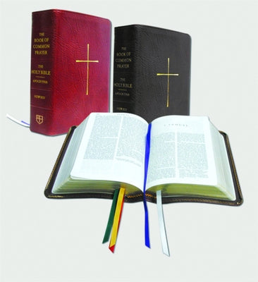 The Book of Common Prayer and Bible Combination Edition (NRSV with Apocrypha): Red Bonded Leather by Church Publishing