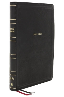 Kjv, Thinline Bible, Giant Print, Leathersoft, Black, Red Letter Edition, Comfort Print: Holy Bible, King James Version by Thomas Nelson