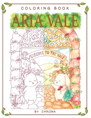 Aria Vale Coloring Book: Welcome to the Vale by Rist, Chroma