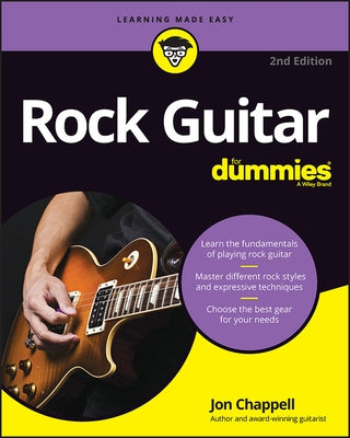 Rock Guitar for Dummies by Chappell, Jon