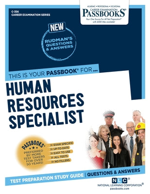Human Resources Specialist (C-356): Passbooks Study Guide by Corporation, National Learning