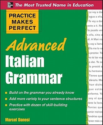 Advanced Italian Grammar by Danesi, Marcel