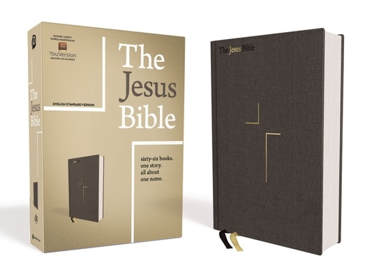 The Jesus Bible, ESV Edition, Cloth Over Board, Grey by Passion Publishing