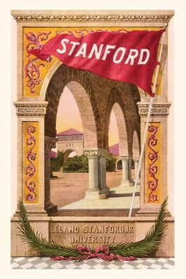 Vintage Journal Stanford Banner, Arcade by Found Image Press