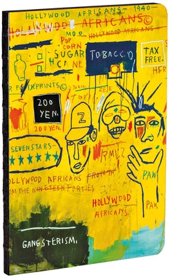 Hollywood Africans by Jean-Michel Basquiat A5 Notebook by Basquiat, Jean-Michel