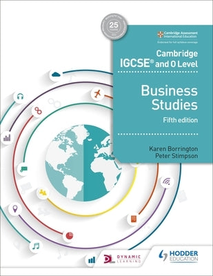 Cambridge Igcse and O Level Business Studies 5th Edition by Borrington, Karen