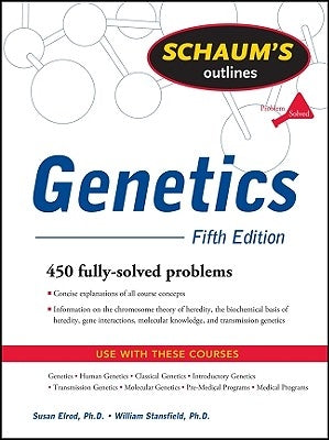 Schaum's Outline of Genetics, Fifth Edition by Elrod, Susan