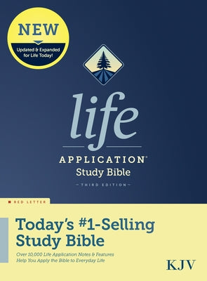 KJV Life Application Study Bible, Third Edition (Red Letter, Hardcover) by Tyndale