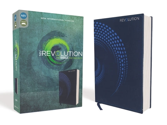 NIV, Revolution Bible, Imitation Leather, Blue: The Bible for Teen Guys by Livingstone Corporation