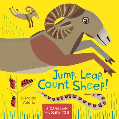 Jump, Leap, Count Sheep!: A Canadian Wildlife 123 by Val&#233;rio, Geraldo
