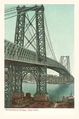 Vintage Journal Williamsburg Bridge, New York City by Found Image Press