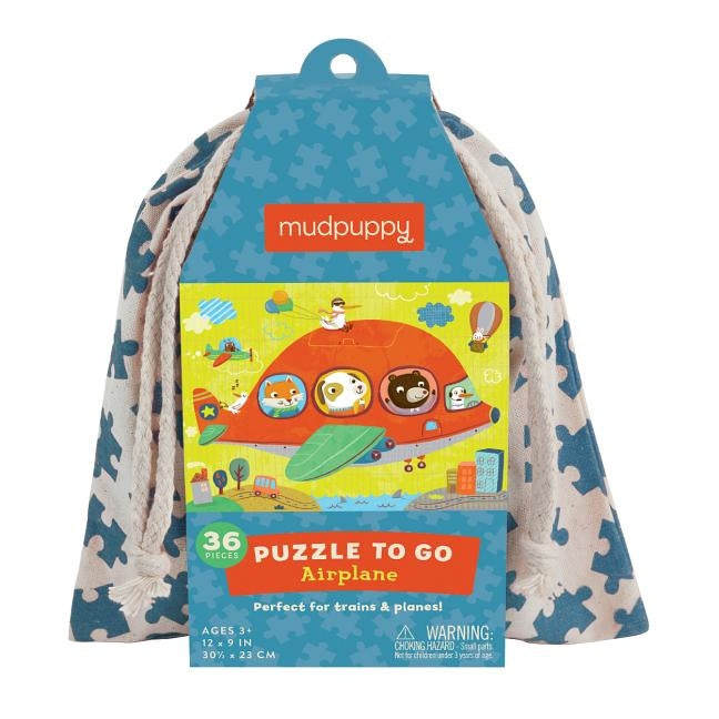 Airplane Puzzle to Go by Mudpuppy