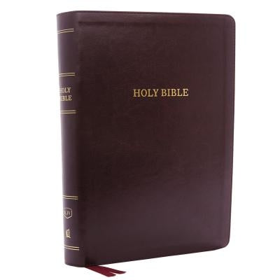 KJV, Deluxe Reference Bible, Super Giant Print, Imitation Leather, Burgundy, Red Letter Edition by Thomas Nelson