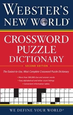 Webster's New World(r) Crossword Puzzle Dictionary, 2nd Ed. by Whitfield, Jane Shaw