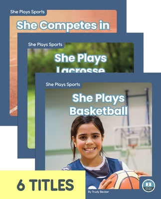 She Plays Sports (Set of 6) by Becker, Trudy