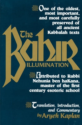 The Bahir by Kaplan, Aryeh