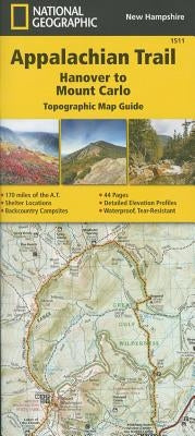 Appalachian Trail: Hanover to Mount Carlo Map [New Hampshire] by National Geographic Maps
