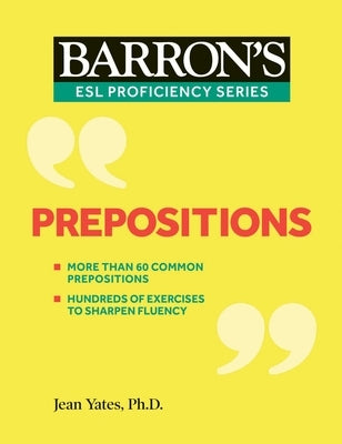 Prepositions by Yates, Jean