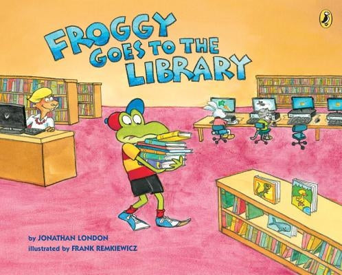 Froggy Goes to the Library by London, Jonathan