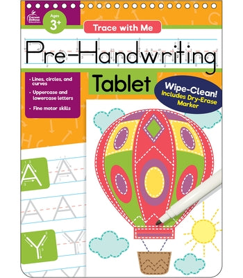 Trace with Me Pre-Handwriting Tablet [With Dry-Erase Pen] by Carson Dellosa Education