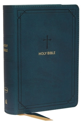 Nkjv, Reference Bible, Compact, Leathersoft, Teal, Red Letter Edition, Comfort Print: Holy Bible, New King James Version by Thomas Nelson