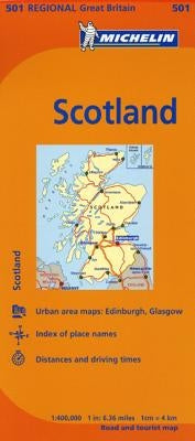 Michelin Scotland Map by Michelin