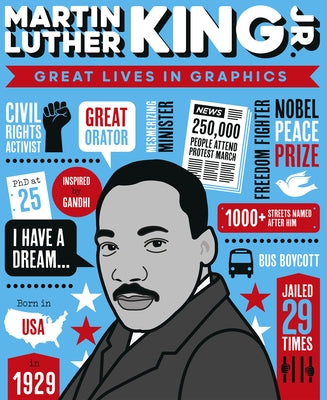 Great Lives in Graphics: Martin Luther King by Books, Button