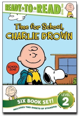 Peanuts Ready-To-Read Value Pack: Time for School, Charlie Brown; Make a Trade, Charlie Brown!; Lucy Knows Best; Linus Gets Glasses; Snoopy and Woodst by Schulz, Charles M.