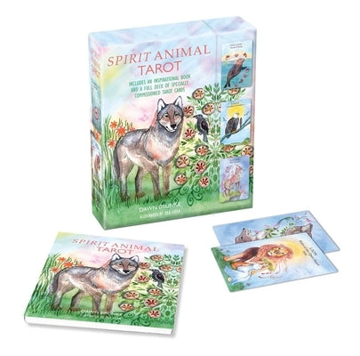 Spirit Animal Tarot: Includes an Inspirational Book and a Full Deck of Specially Commissioned Tarot Cards by Brunke, Dawn
