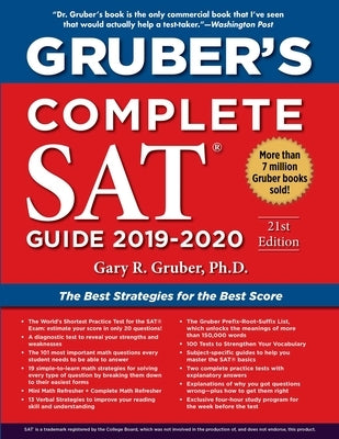 Gruber's Complete SAT Guide 2019-2020 by Gruber, Gary