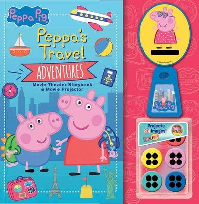 Peppa Pig: Peppa's Travel Adventures Storybook & Movie Projector by Rusu, Meredith
