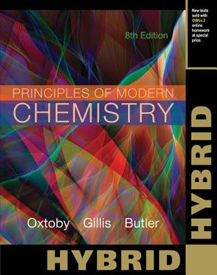 Principles of Modern Chemistry [With Owlv2 Printed Access Card] by Oxtoby, David W.