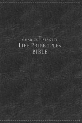 Charles F. Stanley Life Principles Bible-NKJV-Large Print by Stanley, Charles F.