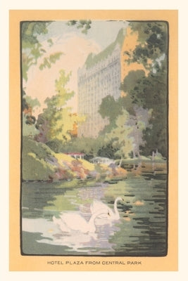 Vintage Journal Hotel Plaza from Central Park by Found Image Press