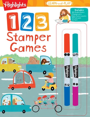 Highlights Learn-And-Play 123 Stamper Games by Highlights Learning