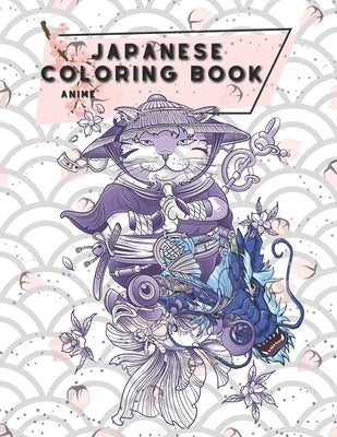 Japanese Coloring Book Anime: Adult and youth coloring books are ideal for coloring with markers- In the book there are Japanese Anime, Geisha women by Art, Funny Munny