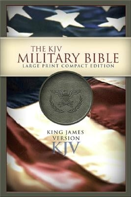 Military Bible-KJV-Large Print Compact by Holman Bible Staff