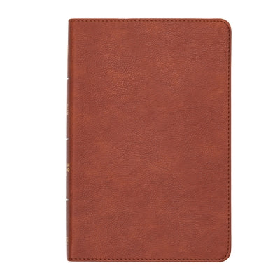 CSB Thinline Reference Bible, Burnt Sienna Leathertouch by Csb Bibles by Holman