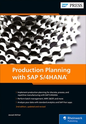 Production Planning with SAP S/4hana by Akhtar, Jawad