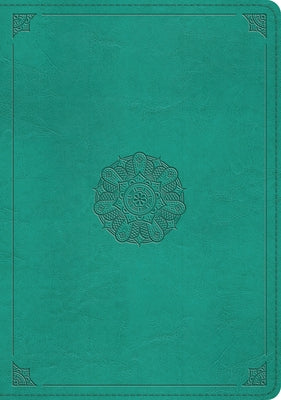 ESV Study Bible (Trutone, Turquoise, Emblem Design) by 