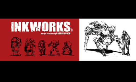 Inkworks: Darren Quach Sketchbook Vol. 01 by Quach, Darren