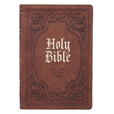 KJV Bible Thinline Brown by 