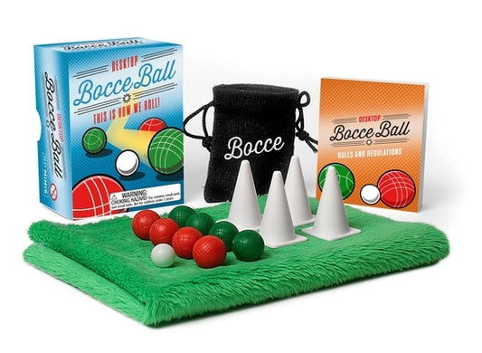 Desktop Bocce Ball: This Is How We Roll! [With Mini Book] by Riordan, Conor