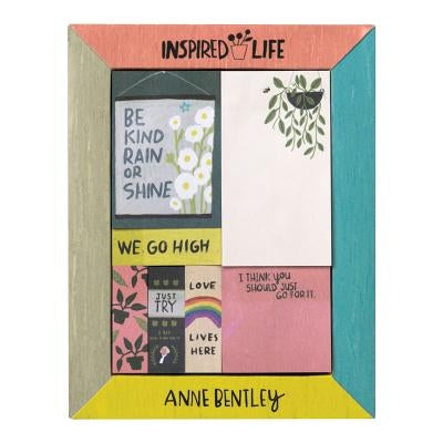 Anne Bentley Inspired Life Desktop Sticky Notes Box by Galison