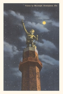 Vintage Journal Vulcan by Moonlight, Birmingham by Found Image Press