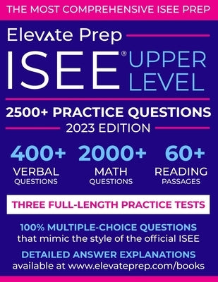 ISEE Upper Level: 2500+ Practice Questions by James, Lisa