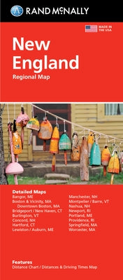 Rand McNally Folded Map: New England by Rand McNally