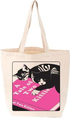 Tale of Two Kitties Cat Tote by Gibbs Smith
